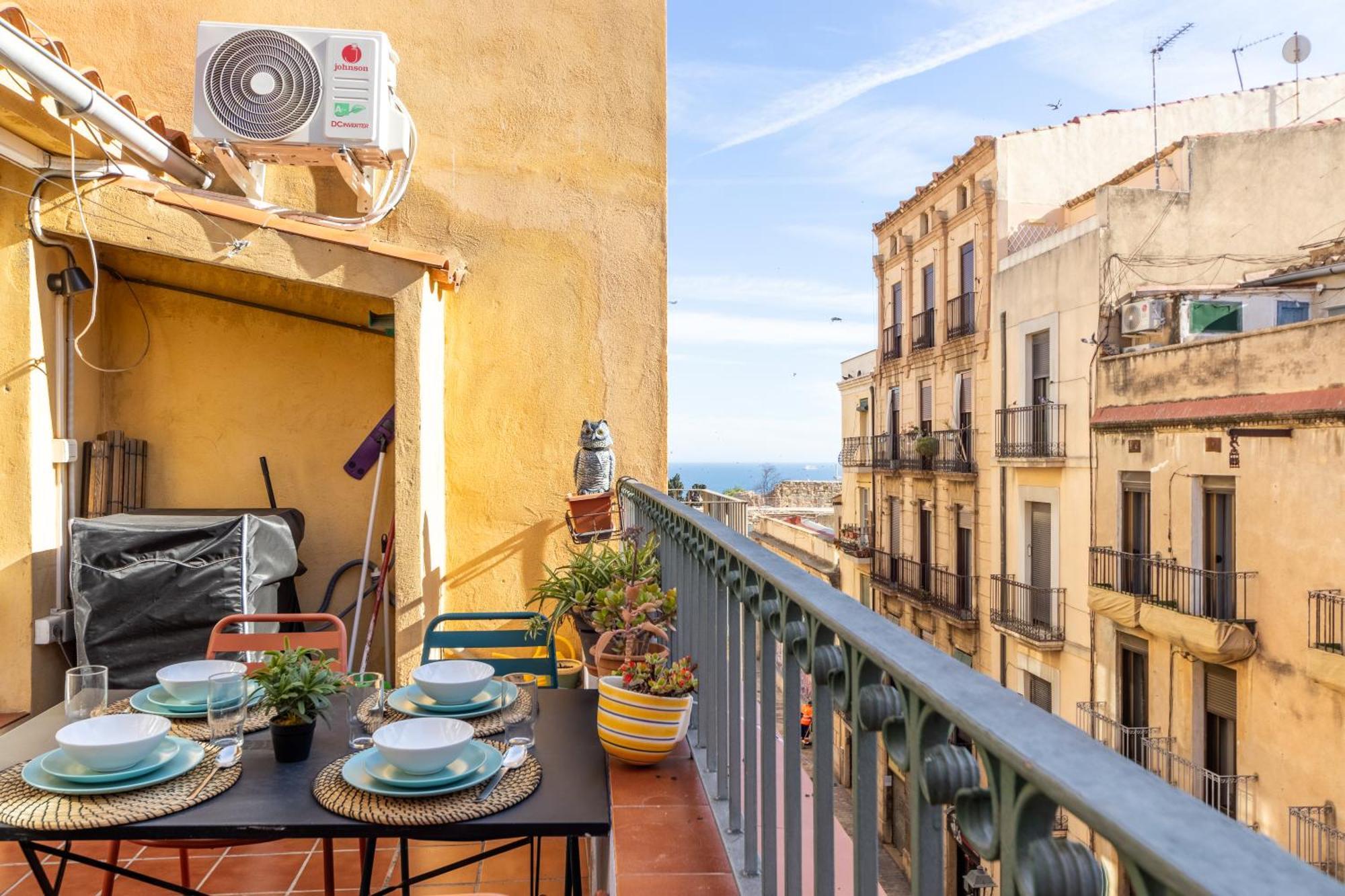 Grooovy Duplex Amb Terrassa Tarragona Exterior foto